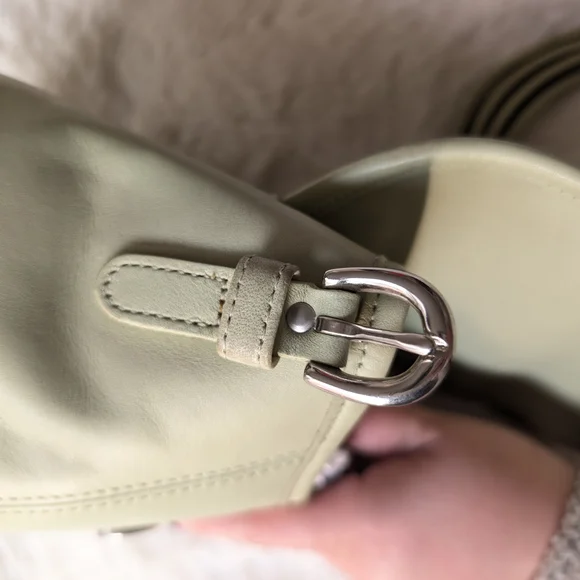 π Rare Vtg Coach Soho 4108 Pistachio Small Flap Costa Rica - Picture 16 of 16